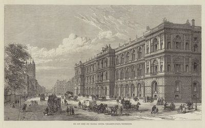 Nowy dom i biura kolonialne, Parliament-Street, Westminster autorstwa Frank Watkins