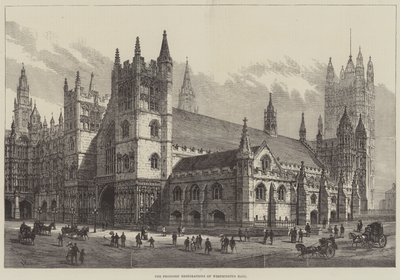 Proponowana renowacja Westminster Hall autorstwa Frank Watkins