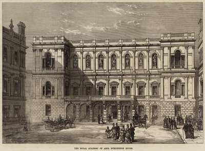 The Royal Academy of Arts, Burlington House autorstwa Frank Watkins