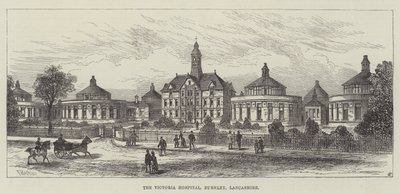 Szpital Wiktorii, Burnley, Lancashire autorstwa Frank Watkins