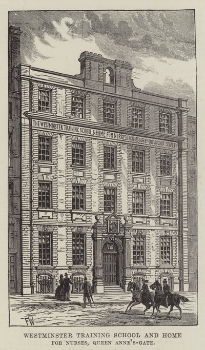 Westminster Training School i Dom Pielęgniarek, Queen Anne