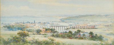 Berwick (akwarela) autorstwa Frank Watson Wood