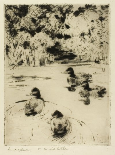 Małe ptaszki autorstwa Frank Weston Benson