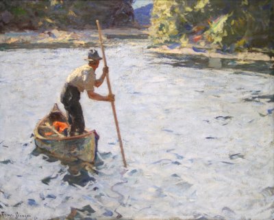 Na Wielkiej Rzece autorstwa Frank Weston Benson