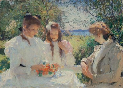 Portret moich córek autorstwa Frank Weston Benson