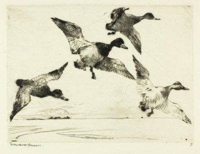 rude autorstwa Frank Weston Benson