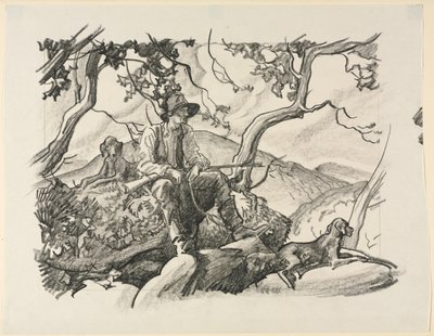 Mountain Top autorstwa Frank Wilcox