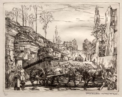 Brama Paryska autorstwa Frank Wilcox