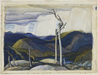 Śnieżne chmury autorstwa Franklin Carmichael