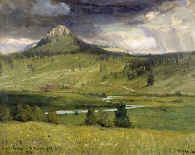 South Castle Creek, Świątynia Wzgórz, Black Hills, Południowa Dakota autorstwa Franklin De Haven