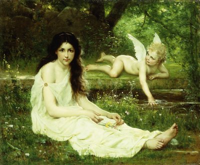 Przebudzenie serca autorstwa François Alfred Delobbe