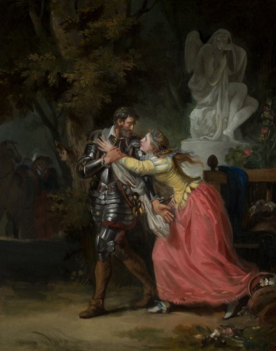 Pożegnanie Henryka IV i Gabrielle d