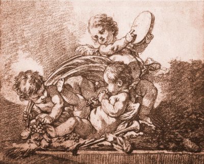 Alegoria jesieni autorstwa François Boucher