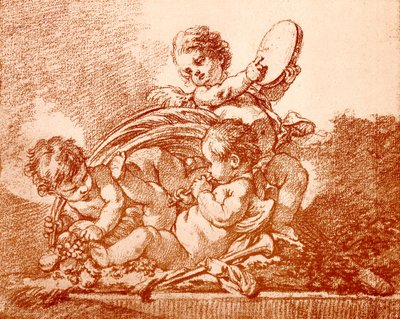 Alegoria jesieni autorstwa François Boucher