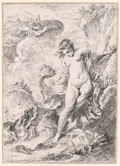 Andromeda Andromede, 1734. autorstwa François Boucher