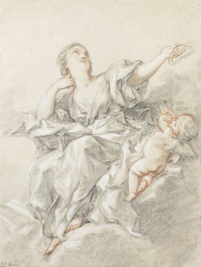 Astronomia; Astronomia, autorstwa François Boucher