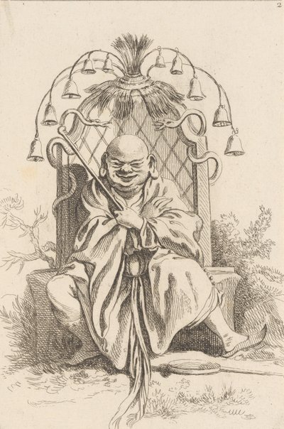 Chiński lekarz, 1738-45. autorstwa François Boucher