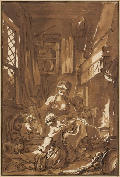 naleśniki autorstwa François Boucher