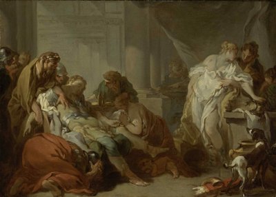 Śmierć Meleagera, 1727. autorstwa François Boucher