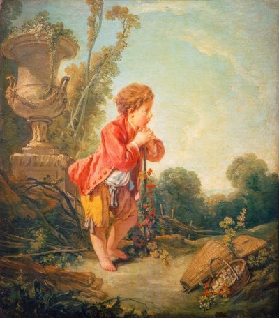 Mały winiarz autorstwa François Boucher