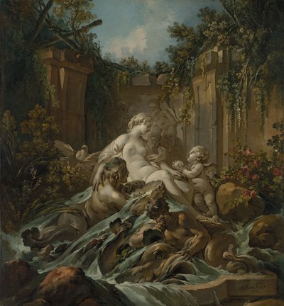 Fontanna Wenus autorstwa François Boucher