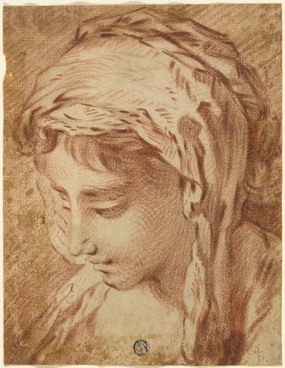 Głowa kobiety autorstwa François Boucher