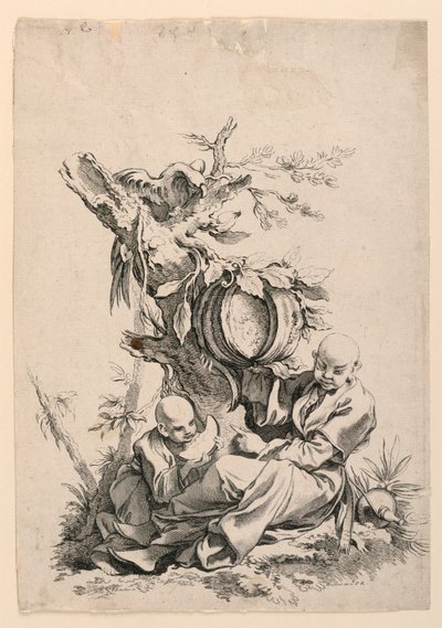 Le Gout (Smak) z serii Les Cinq Senses (Pięć zmysłów) autorstwa François Boucher