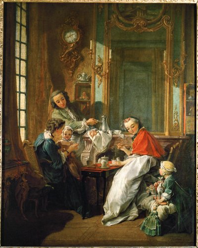 Le dejeuner - obiad ... autorstwa François Boucher