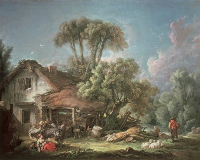 Poranek autorstwa François Boucher