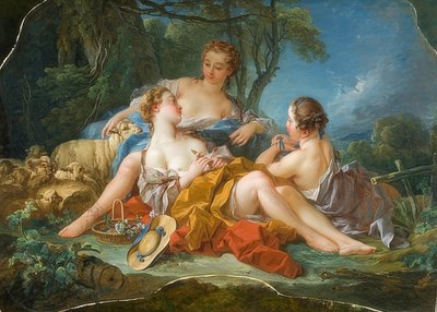 Zwierzenia duszpasterskie. Um 1745 autorstwa François Boucher
