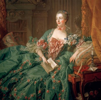 Madame de Pompadour autorstwa François Boucher