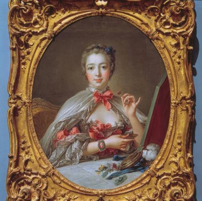 Madame de Pompadour w toalecie. autorstwa François Boucher