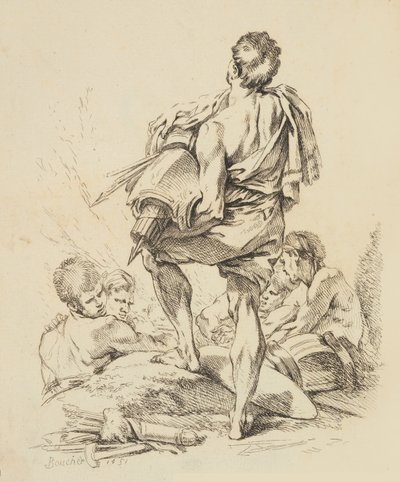 Nowa księga różnych postaci, 1751. autorstwa François Boucher