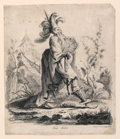 Mały Mistrz (Dandy) autorstwa François Boucher
