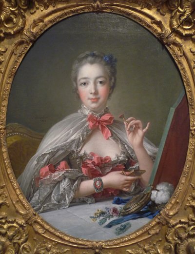 Portret markizy de Pompadour 1721-1764, 1750 autorstwa François Boucher