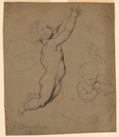 Badania puttów autorstwa François Boucher