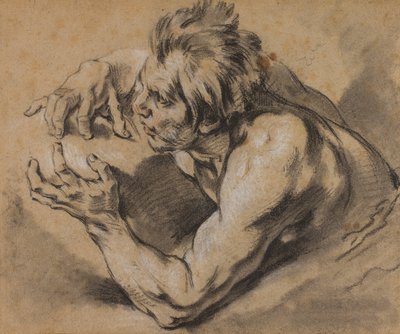 Studium Trytona autorstwa François Boucher