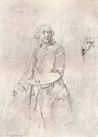 Artysta, XVIII wiek autorstwa François Boucher