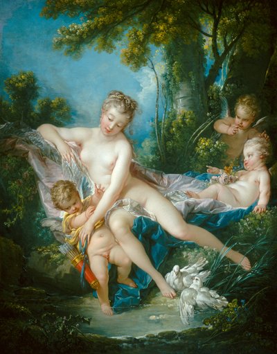 Kąpiel Wenus autorstwa François Boucher