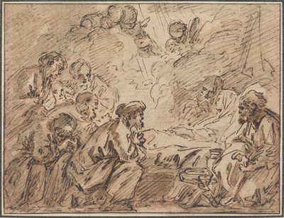 Śmierć Dziewicy autorstwa François Boucher
