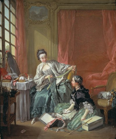 Milionerka, 1746 autorstwa François Boucher