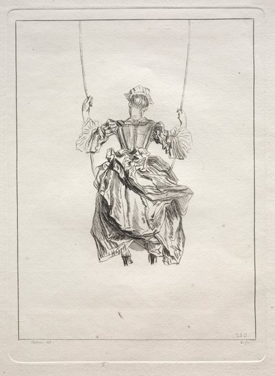 Huśtawka. autorstwa François Boucher