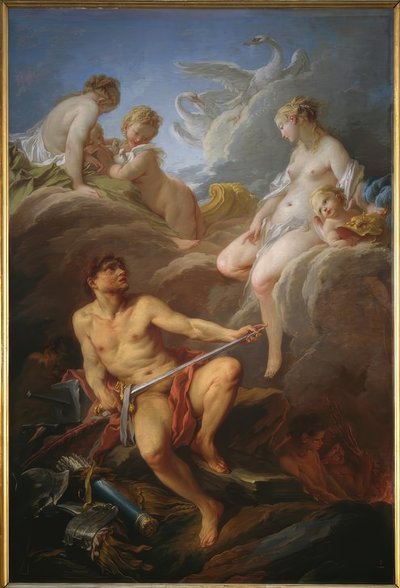 Wenus prosi Wulkana o broń dla Eneasza autorstwa François Boucher