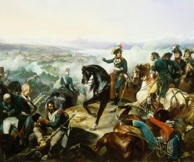Francuski:  Bataille de Zurich, le 25 septembre 1799 Bitwa pod Zurychem, 25 września 1799 r. autorstwa Francois Bouchot