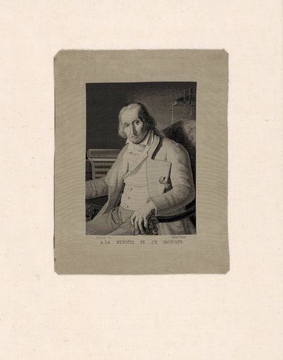 Portret Josepha Marie Jacquarda (1752-1834) autorstwa François Carquillat