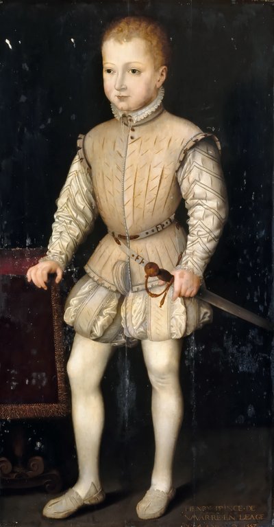 Henryk IV Francji jako dziecko autorstwa François Clouet