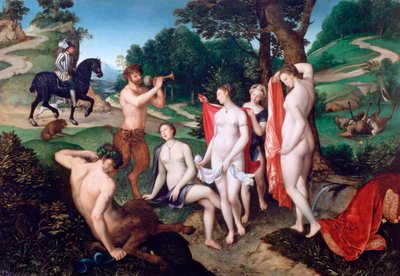 Kąpiel Diany, ok. 1510 autorstwa François Clouet