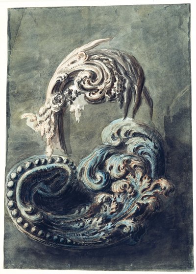 Przewiń Ornament autorstwa François Cuvilliés the Younger
