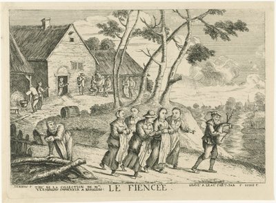 bruid Panna Młoda (tytuł na obiekcie) autorstwa François Deroy