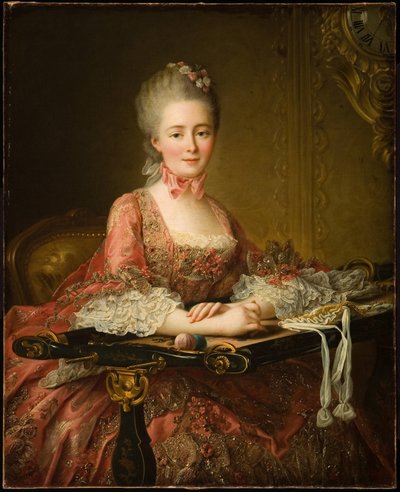 Markiza de Caumont La Force autorstwa Francois Hubert Drouais